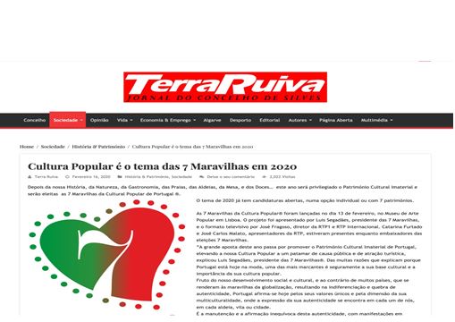 Cultura Popular, o tema deste ano!