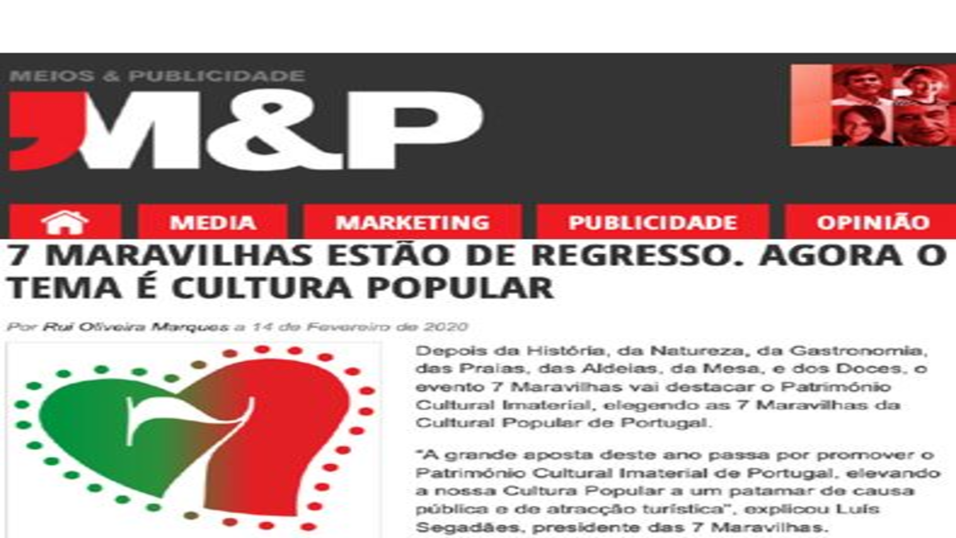 As 7 Maravilhas® estão de volta com o tema Cultura Popular!